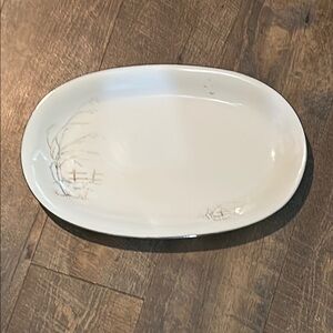 Winterling - Bavaria 12" Oval Serving‎ Platter Germany Sliver Rim